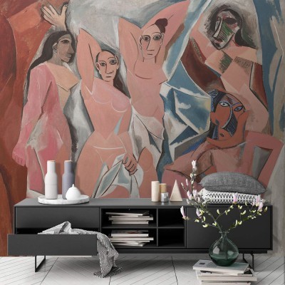 Houseart Les Demoiselles d’Avignon, Pablo Picasso, Διάσημοι ζωγράφοι, 100 x 103 εκ.