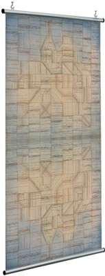 Houseart Variations, 1927, Paul Klee, Διάσημοι ζωγράφοι, 120 x 250 εκ.