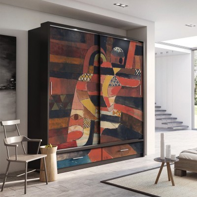 Houseart Lovers, 1920, Paul Klee, Διάσημοι ζωγράφοι, 100 x 100 εκ.