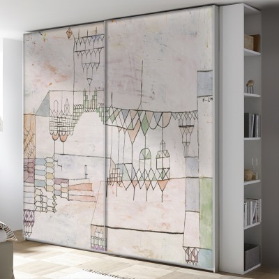Houseart Great Hall for Singers, Paul Klee, Διάσημοι ζωγράφοι, 100 x 100 εκ.