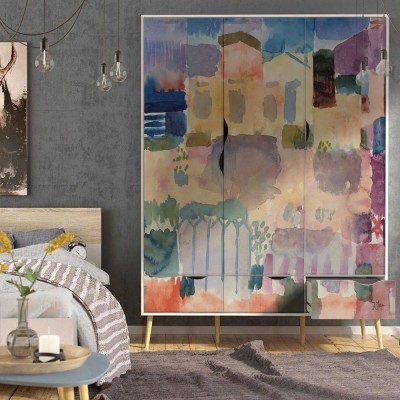 Houseart - ΣΗΜΑΝΤΙΚΟ: Σε περίπτωση διαφοράς τιμής από το κατάστημα ισχύει παντα και μόνο η τιμή του καταστήματος Garden in St. Germain, 1914, Paul Klee, Διάσημοι ζωγράφ