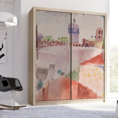 Hammamet with Mosque, 1914, Paul Klee, Διάσημοι ζωγράφο