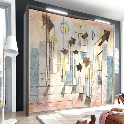 Mural from the Temple of Longing ↖Thither↗, Paul Klee, 