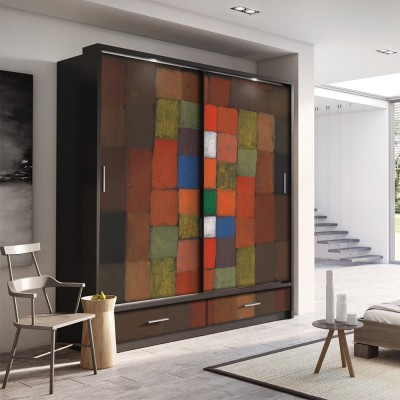 Houseart Static-Dynamic Gradation, 1923, Paul Klee, Διάσημοι ζωγράφοι, 100 x 100 εκ.