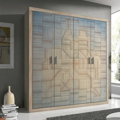 Houseart Variations (Progressive Motif), Paul Klee, Διάσημοι ζωγράφοι, 100 x 100 εκ.