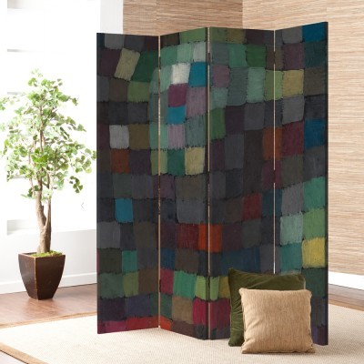 Houseart May Picture, Oil on cardboard, Paul Klee, Διάσημοι ζωγράφοι, 80 x 180 εκ. [Δίφυλλο]