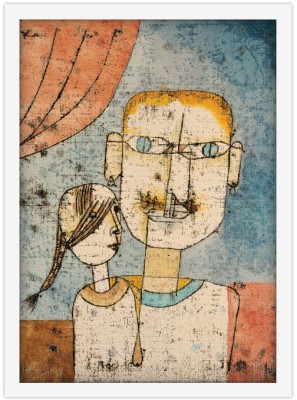 Houseart Adam and Little Eve, Watercolor, Paul Klee, Διάσημοι ζωγράφοι, 15 x 20 εκ.