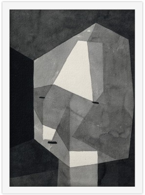 Houseart Rough-Cut Head, Ink wash and graphite, Paul Klee, Διάσημοι ζωγράφοι, 15 x 20 εκ.