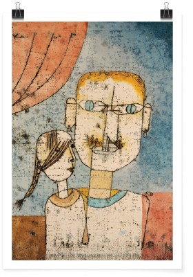 Adam and Little Eve, Paul Klee, Διάσημοι ζωγράφοι, 15 x 20 εκ.