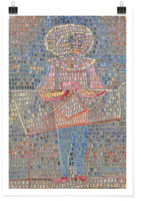 Houseart Boy in Fancy Dress, poster, Paul Klee, Διάσημοι ζωγράφοι, 15 x 20 εκ.