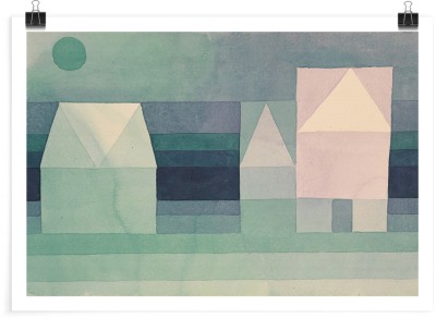 Three Houses, Poster, Paul Klee, Διάσημοι ζωγράφοι, 20 