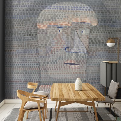Houseart Athlete\'s Head, Paul Klee, Διάσημοι ζωγράφοι, 100 x 132 εκ.
