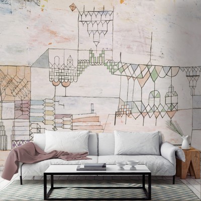 Houseart Great Hall for Singers, Paul Klee, Διάσημοι ζωγράφοι, 100 x 56 εκ.