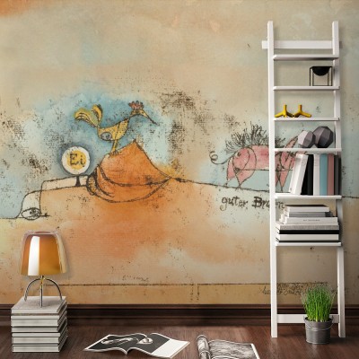 Houseart Where the Eggs and the Good Roast Come From, Paul Klee, Διάσημοι ζωγράφοι, 100 x 62 εκ.