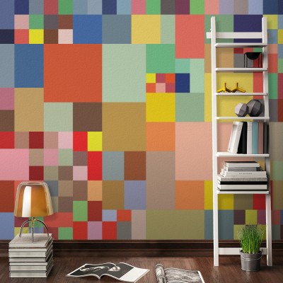 Abstract mosaic pattern, Paul Klee, Διάσημοι ζωγράφοι, 