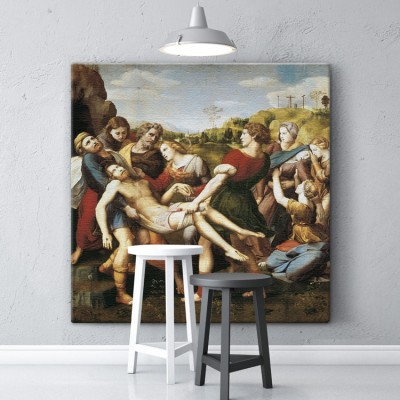 Houseart The Deposition, Raphael, Διάσημοι ζωγράφοι, 40 x 40 εκ.
