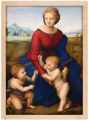 Houseart Madonna del Prato, 1506, Raphael, Διάσημοι ζωγράφοι, 15 x 20 εκ.