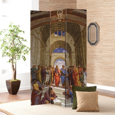 Houseart Interiors and architectural details in Vatican museum, Raphael, Διάσημοι ζωγράφοι, 80 x 180 εκ. [Δίφυλλο]