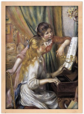 Δύο νεαρά κορίτσια στο πιάνο, Renoir Pierre Auguste, Δι