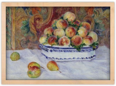 Still Life with Peaches, 1881, Renoir Pierre Auguste, Δ