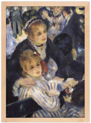 Houseart Ball at the Moulin de la Galette, Montmartre [Μικρό], Renoir Pierre Auguste, Διάσημοι ζωγράφοι, 15 x 20 εκ.
