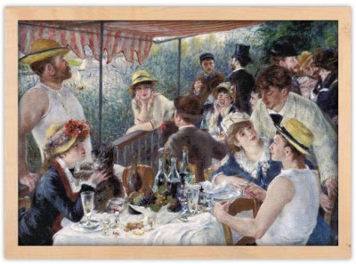 Houseart Luncheon of the Boating Party, Renoir Pierre Auguste, Διάσημοι ζωγράφοι, 20 x 15 εκ.