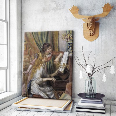 Two Young Girls at the Piano, Renoir Pierre Auguste, Δι