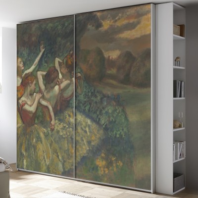 Houseart Four Dancers, 1899, Renoir Pierre Auguste, Διάσημοι ζωγράφοι, 100 x 100 εκ.