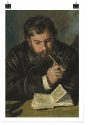 Portrait of Claude Monet, 1875, Renoir Pierre Auguste, 