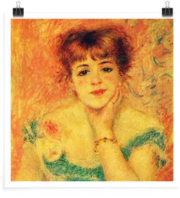Portrait of the Actress Jeanne Samary, 1878, Renoir Pie