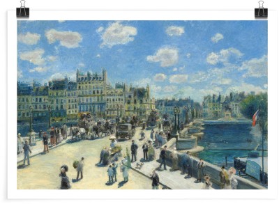 Houseart - ΣΗΜΑΝΤΙΚΟ: Σε περίπτωση διαφοράς τιμής από το κατάστημα ισχύει παντα και μόνο η τιμή του καταστήματος Pont Neuf, Paris, Oil on canvas, Renoir Pierre Auguste,