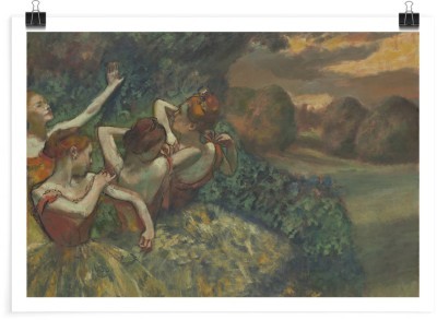 Houseart Four Dancers, oil on canvas, Renoir Pierre Auguste, Διάσημοι ζωγράφοι, 20 x 15 εκ.