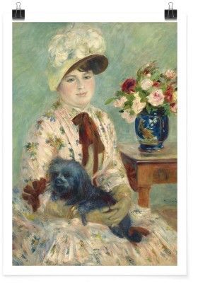 Πίνακες House Art - ΣΗΜΑΝΤΙΚΟ: Σε περίπτωση διαφοράς τιμής από το κατάστημα ισχύει παντα και μόνο η τιμή του καταστήματος Mlle Charlotte Berthier, 1883, Renoir Pierre Auguste, Δ