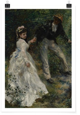 Houseart La Promenade, 1870, Renoir Pierre Auguste, Διάσημοι ζωγράφοι, 15 x 20 εκ.