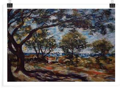 Houseart Art Oil painting Fine art color tree atmosphere in thailand, Renoir Pierre Auguste, Διάσημοι ζωγράφοι, 20 x 15 εκ.