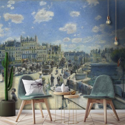 Pont Neuf, Paris, 1872, Renoir Pierre Auguste, Διάσημοι