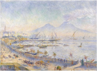 The Bay of Naples, Renoir Pierre Auguste, Διάσημοι ζωγρ