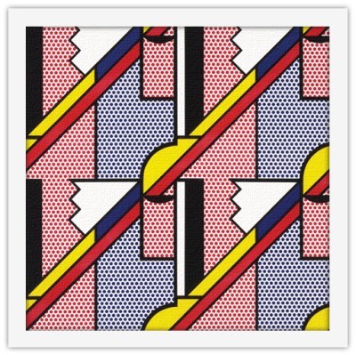 Modern Print, Roy Lichtenstein, Διάσημοι ζωγράφοι, 40 x