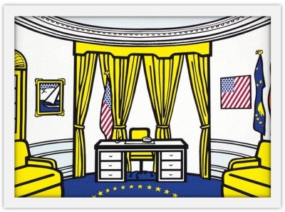 The Oval Office, Roy Lichtenstein, Διάσημοι ζωγράφοι, 2