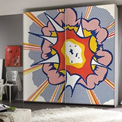 Explosion, from Portfolio 9, Roy Lichtenstein, Διάσημοι