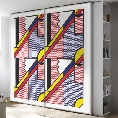 Houseart Modern Print, 1971, Roy Lichtenstein, Διάσημοι ζωγράφοι, 100 x 100 εκ.