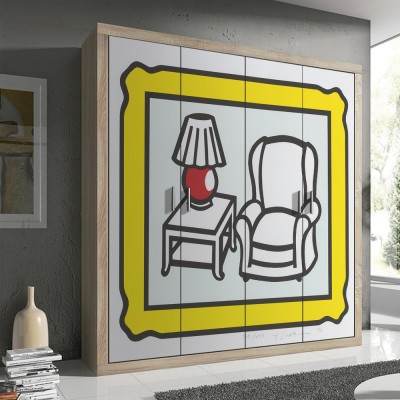 Red Lamp, 1992, Roy Lichtenstein, Διάσημοι ζωγράφοι, 10