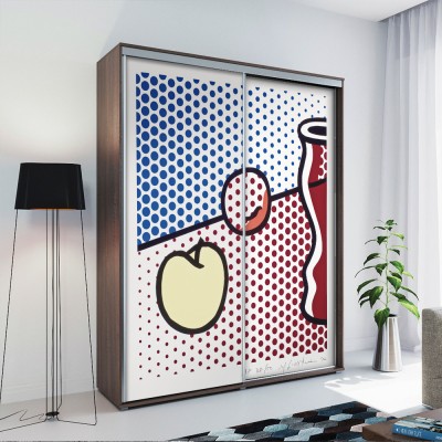 Houseart - ΣΗΜΑΝΤΙΚΟ: Σε περίπτωση διαφοράς τιμής από το κατάστημα ισχύει παντα και μόνο η τιμή του καταστήματος Still Life with Red Jar, screenprint, Roy Lichtenstein,