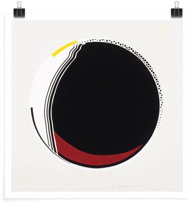 Mirror #4, from Mirror Series, screenprint, Roy Lichten