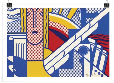 Houseart Modern Art Poster, Screenprint, Roy Lichtenstein, Διάσημοι ζωγράφοι, 20 x 15 εκ.