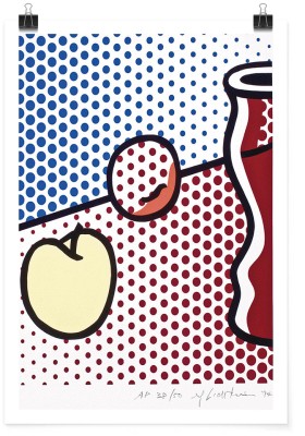 Houseart Still Life with Red Jar, Print, Roy Lichtenstein, Διάσημοι ζωγράφοι, 15 x 20 εκ.