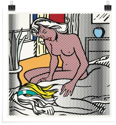 Houseart Two Nudes, from Nudes Series, Roy Lichtenstein, Διάσημοι ζωγράφοι, 20 x 20 εκ.