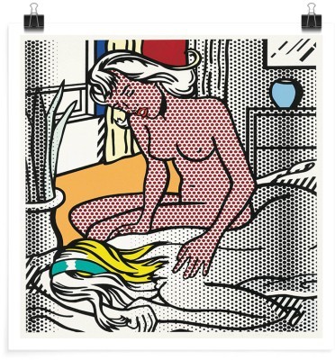 Houseart Nudes Series: Two Nudes, Roy Lichtenstein, Διάσημοι ζωγράφοι, 20 x 20 εκ.