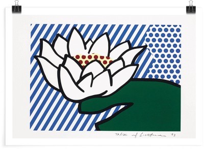 Water Lily, Screenprint, Roy Lichtenstein, Διάσημοι ζωγ