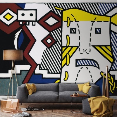 American Indian Theme V, Roy Lichtenstein, Διάσημοι ζωγ